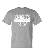 Load image into Gallery viewer, WJ Softball 50/50 Cotton SS T-Shirt

