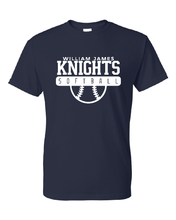Load image into Gallery viewer, WJ Softball 50/50 Cotton SS T-Shirt
