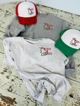 Load image into Gallery viewer, Merry &amp; Bright Embroidered T-Shirt
