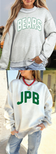 Load image into Gallery viewer, Reversible Mock Neck Oversized Sweatshirt
