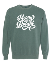 Load image into Gallery viewer, Merry and Bright Sweatshirt
