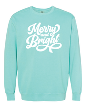 Load image into Gallery viewer, Merry and Bright Sweatshirt
