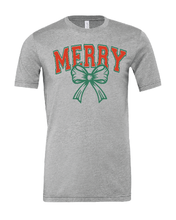Load image into Gallery viewer, Merry with Bow T-Shirt
