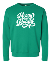 Load image into Gallery viewer, Merry and Bright Sweatshirt
