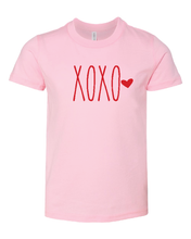 Load image into Gallery viewer, XOXO with Heart T-Shirt
