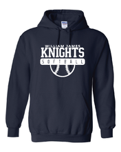 Load image into Gallery viewer, WJ Softball Cotton Hoodie
