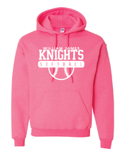 Load image into Gallery viewer, WJ Softball Cotton Hoodie
