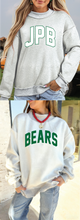 Load image into Gallery viewer, Reversible Mock Neck Oversized Sweatshirt
