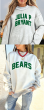 Load image into Gallery viewer, School Reversible Mock Neck Oversized Sweatshirt
