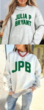Load image into Gallery viewer, School Reversible Mock Neck Oversized Sweatshirt
