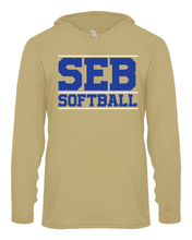 Load image into Gallery viewer, SEMBS Softball LS Hooded Shirt
