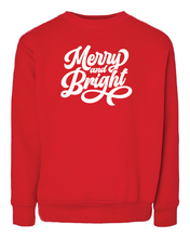 Load image into Gallery viewer, Merry and Bright Sweatshirt
