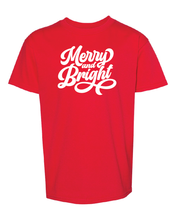 Load image into Gallery viewer, Merry and Bright T-Shirt
