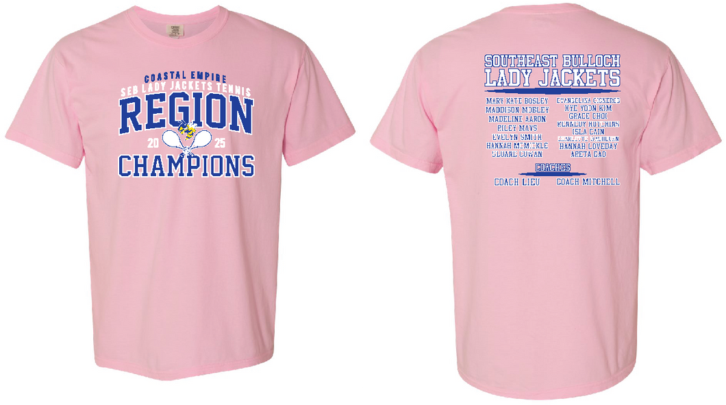 SEB Tennis Region Champ Shirt