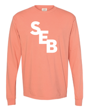 Load image into Gallery viewer, SEB Tennis Comfort Color LS T-Shirt
