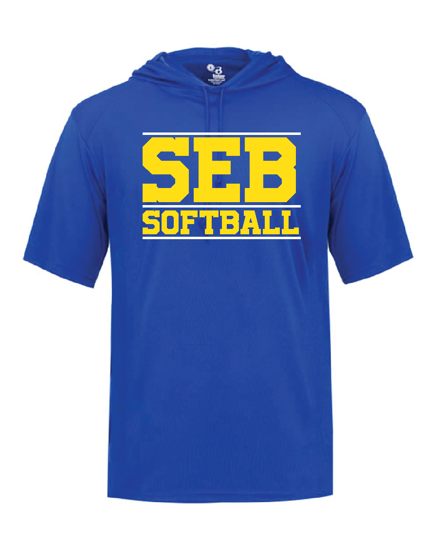 SEMBS Softball SS Hooded Shirt