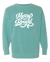 Load image into Gallery viewer, Merry and Bright Sweatshirt
