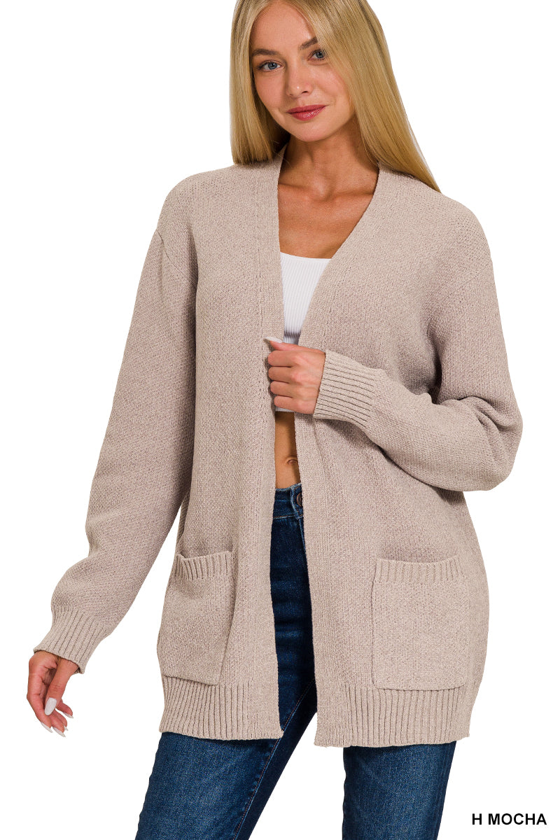 Open Front Cardigan