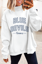 Load image into Gallery viewer, WJ Blue Devils Tennis Mock Neck Sweatshirts

