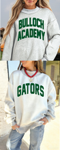 Load image into Gallery viewer, School Reversible Mock Neck Oversized Sweatshirt
