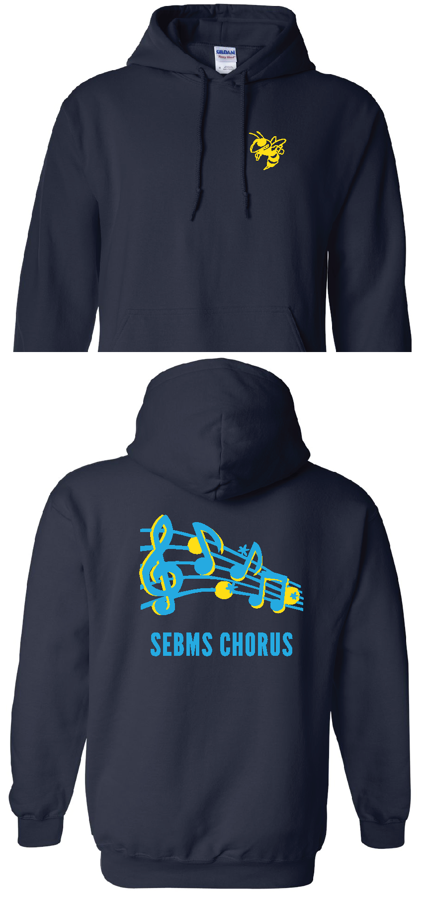 SEBMS Chorus Hoodie