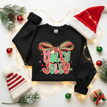 Load image into Gallery viewer, Christmas Coquette Sweatshirt
