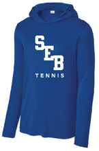 Load image into Gallery viewer, SEB Tennis LS Hooded Performance Shirt
