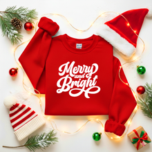 Load image into Gallery viewer, Merry and Bright Sweatshirt
