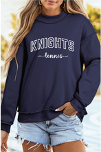 Load image into Gallery viewer, WJ Knights Tennis Mock Neck Sweatshirts
