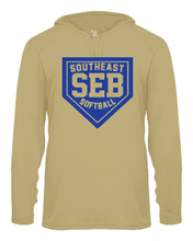 Load image into Gallery viewer, SEMBS Softball LS Hooded Shirt

