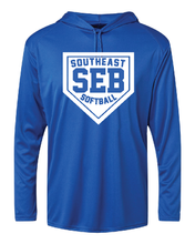 Load image into Gallery viewer, SEMBS Softball LS Hooded Shirt
