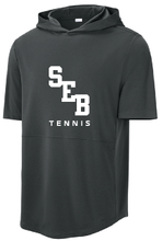 Load image into Gallery viewer, SEB Tennis SS Hooded Performance Shirt
