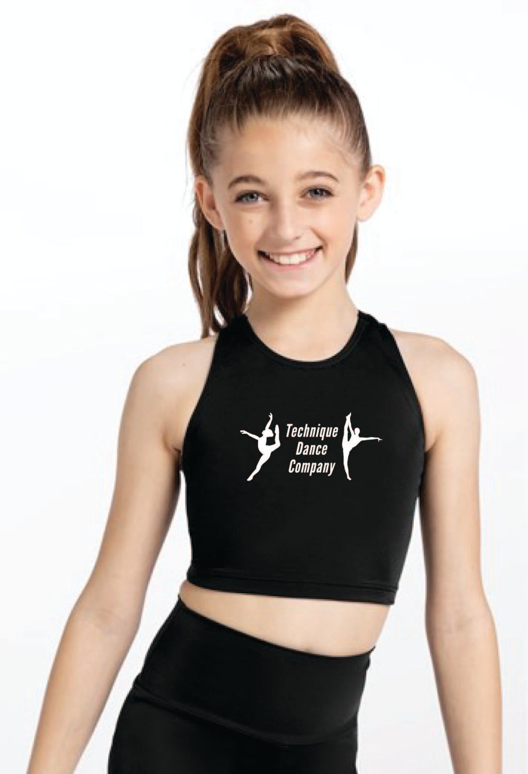 TDC Cropped Racerback Tank